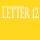 Letter Art Challenge - Letter 12